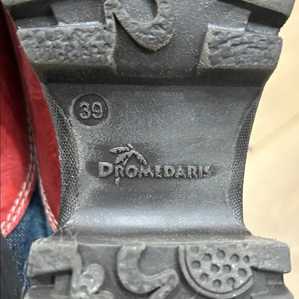 Dromedaris Whimsy Flowers Kiara Lug Sole Oxford Size 39